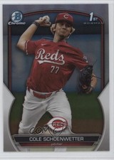 2023 Bowman Draft Chrome Refractor Cole Schoenwetter #BDC-116 1t2c