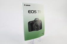 Genuine Canon EOS 7D Instruction Manual G140