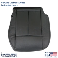 2013-2018 Fits Nissan Altima Sedan Genuine Leather Driver Bottom Cover Charcoal