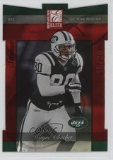 2002 Donruss Elite Status Die-Cut /20 Wayne Chrebet #36 0my9