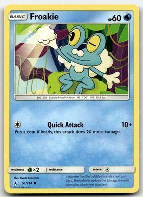 Froakie Unbroken Bonds 51/214