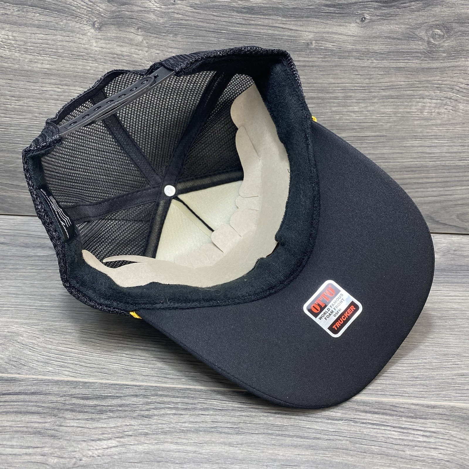 Party Captain Black SnapBack Adjustable Mesh Hat - image 6