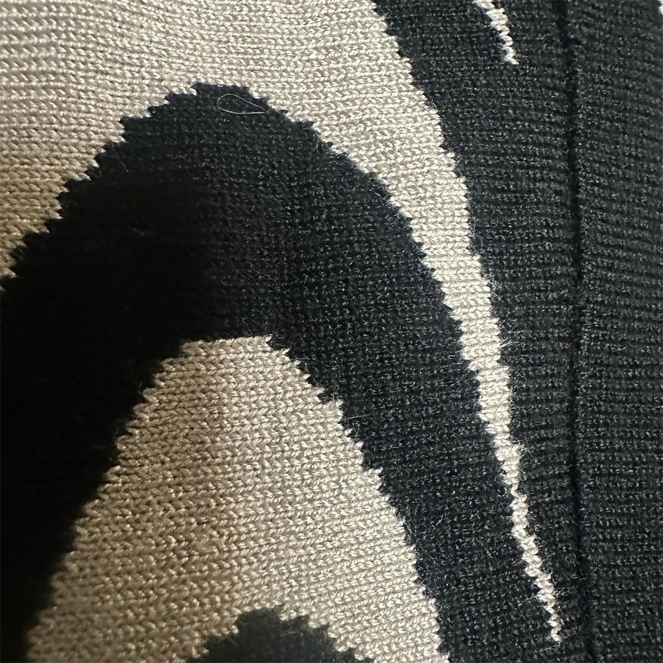 Vestido suéter midi geométrico negro L de Danny & Nicole para mujer Foto 4 de 4