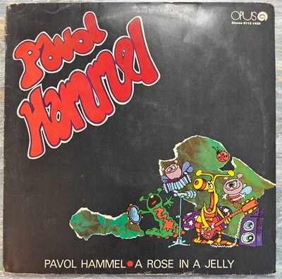    Pavol Hammel A Rose in a Jelly LP 1984 OPUS Czechoslovakia Rare Vinyl VG