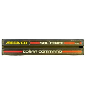 Sol-Feace & Cobra Command (SEGA Mega-CD) &ndash; CIB &ndash; Tested & Working