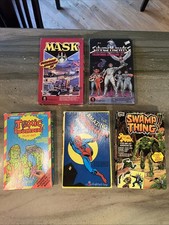 VINTAGE Colorforms SILVERHAWKS Spider-man M.A.S.K. Toxic Crusaders Swamp Thing
