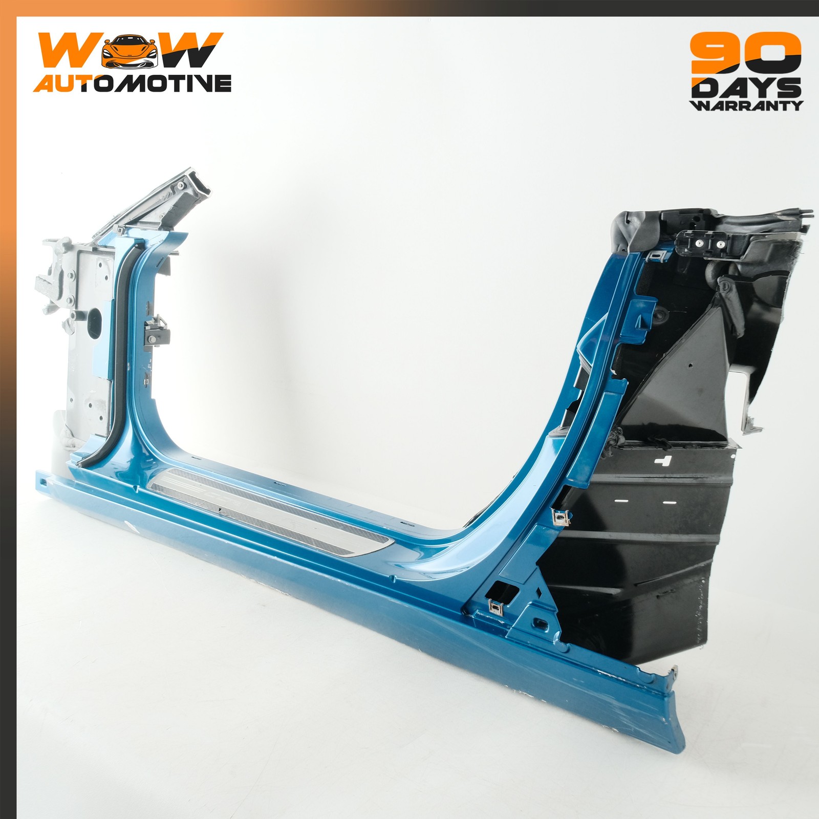 05-13 CHEVROLET CORVETTE C6 LEFT ROCKER APERTURE PANEL SKIRT DOOR BODY BLUE OEM