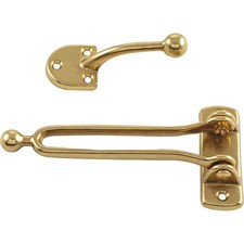 Dreh-Begrenzer Fenster Spaltöffner, für stumpfe Fenstertüren Messing poliert