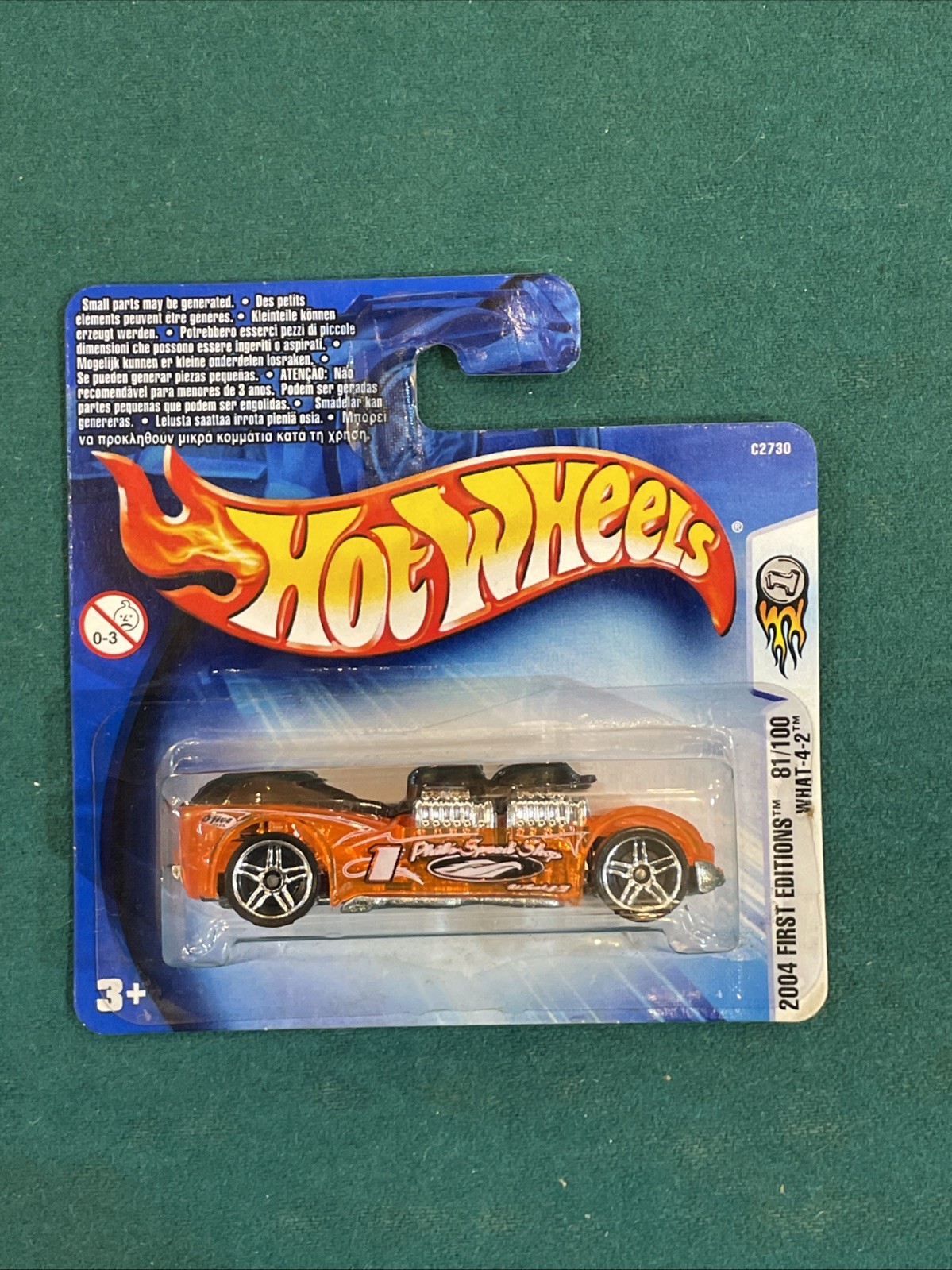 HOT WHEELS 2004 FIRST EDITIONS 81/100 WHAT - 4 2 #081 SHORT CARD NIB.