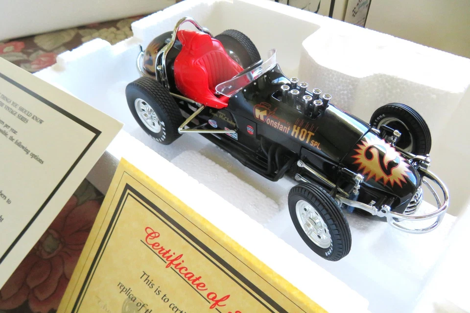 GMP 1:18- ROGER MCCLUSKY KONSTART HOT SPRINT  Dirt Champ Sprint Car #7607 - Image 4 of 4