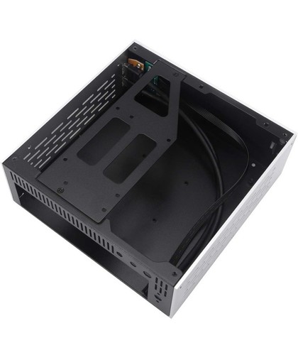 A01 Aluminum Mini-ITX HTPC Computer Chassis Red Tempered Glass - FAST SHIPPING - Afbeelding 7 van 8