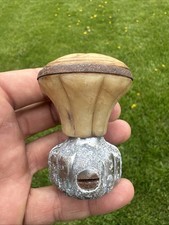 ✨ Barn Find ✨ VTG Bakelite Steering Wheel Spinner Knob Suicide Knob Patina