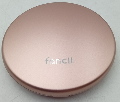 Fancii LED Lighted Travel Makeup Mirror 1x/10x 5''L x 5''W Rose Gold