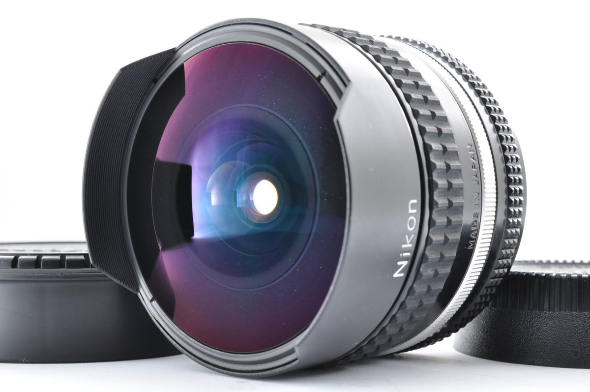 Nikon Ai-s Ais Fisheye Nikkor 16mm f/2.8 MF Lens From Japan Near