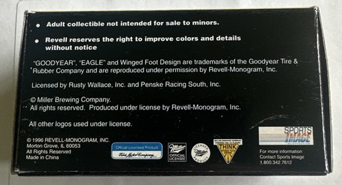 Sports Image #2 Rusty Wallace Miller 25 Years In Racing Ford Thunderbird 1:64 - Picture 4 of 6