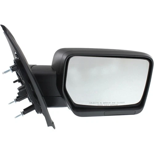 Manual Mirror For 2011-2014 Ford F-150 Right Side Manual Folding Textured Black