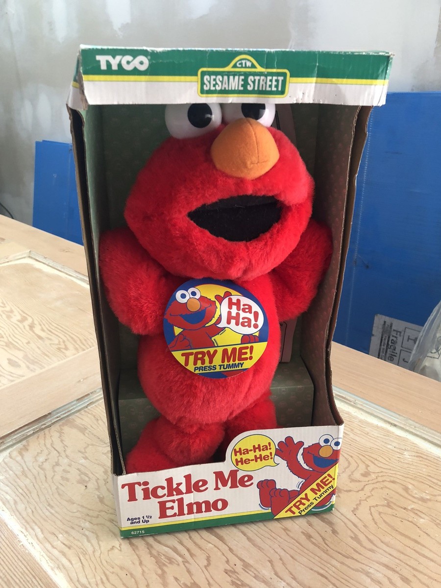 Vintage Tickle Me Elmo Doll Original 1996 NEW IN BOX Tyco Plush