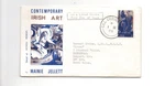 1970 IRELAND - CONTEMPORARY IRISH ART FDC FROM COLLECTION V17