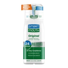 SmartMouth Original Activated Breath Rinse 16 oz, Adult Moisturizing