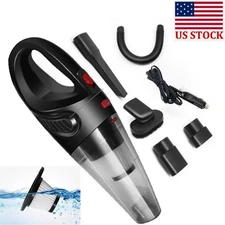 Potente Aspiradora de Mano para Carro Auto Wet&Dry Portable Car Vacuum Cleaner