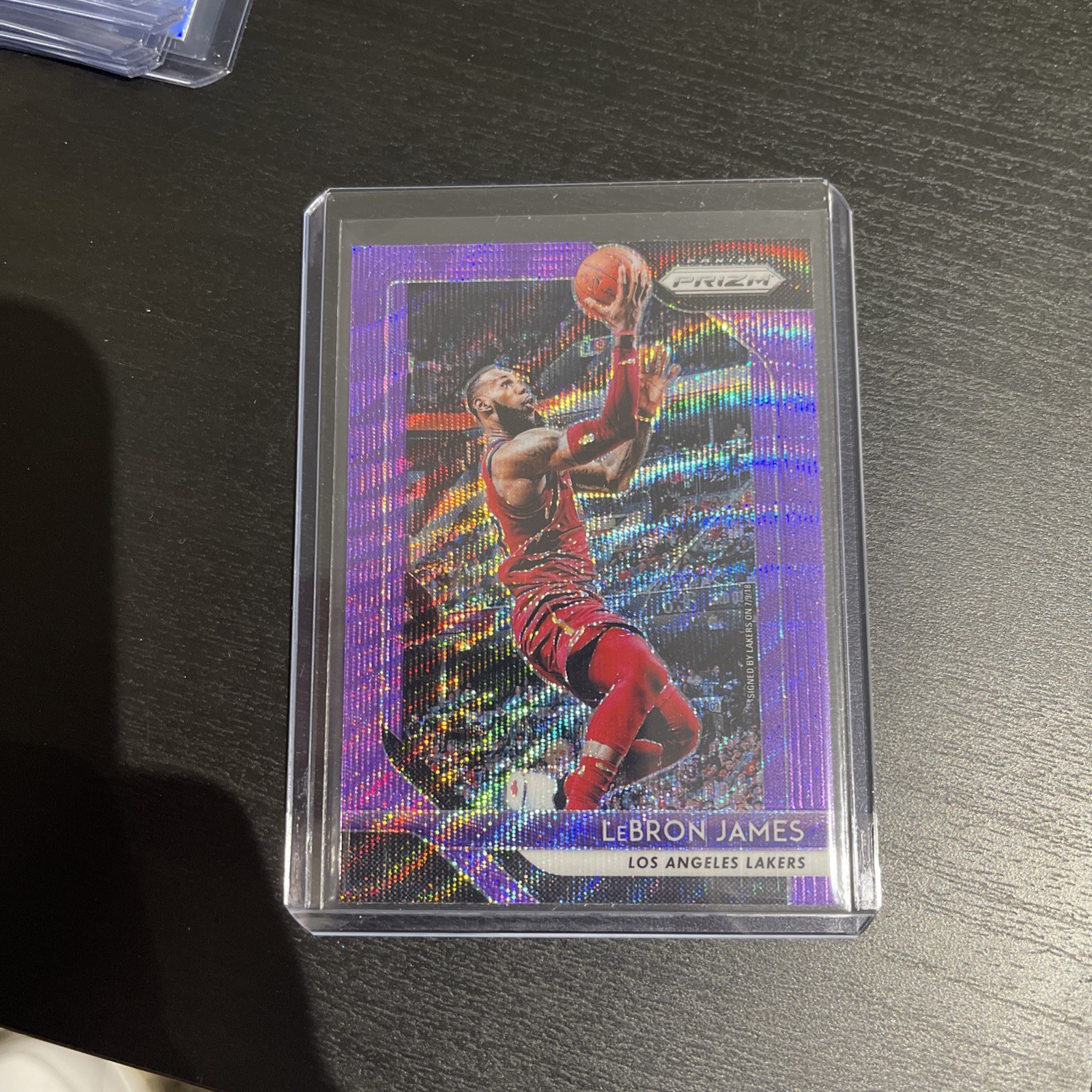 2018-19 Panini Prizm - LeBron James #6 Purple Wave Prizm 🔥