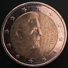 Niederlande 2 Euro Kursm&uuml;nze 2024, zirkuliert, sehr gut erhalten