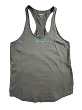 YoungLA Shirt Men’s Medium Gray Aesthetic Stringer Sleeveless Tank Top 333 Gym