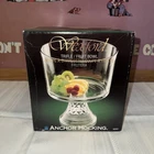 Vintage Anchor Hocking Wexford Glass Fruit/Salad/Dessert Bowl
