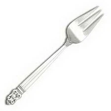 International Sterling Silver .925 Royal Danish Salad Fork 6 3/8" No Monogram
