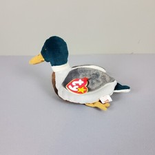 TY Beanie Baby -JAKE the Duck 5 inch Animal Toy 1998