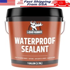 Waterproof Sealant Multi-Surface Leak Repair Flexible Coating Indoor Outdoor Use
