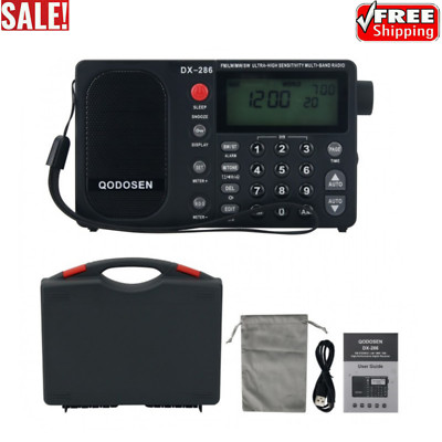 QODOSEN DX-286 Multi-band Radio AM/FM/LW/SW Full Band Radio
