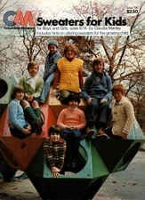 Vintage Columbia Minerva 796 SWEATERS FOR KIDS Knit and Crochet Pattern Leaflet