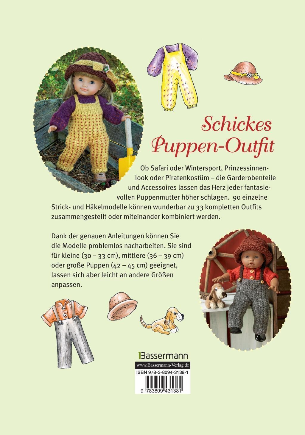 Thumbnail - Maschenmode Für Puppen. Puppenkleider Zum Stricken Und Häkeln In Drei