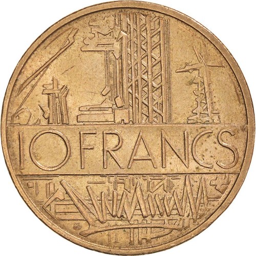 French Coin 10 Francs | France | 1974 - 1987 - Picture 8 of 12