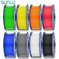 SUNLU PETG 3D Printer Filament 1.75mm 1KG/Spool High Toughness Less Stringing 