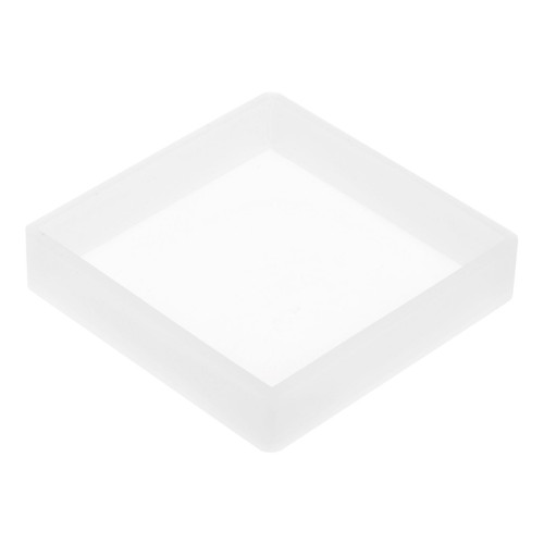 Square Silicone Resin Mold Epoxy Resin Mold 4.25" Cube Casting Mold