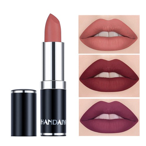 Professional Matte 12 Colors Makeup Lipstick Lips Waterproof Q1E5 - Picture 3 of 12