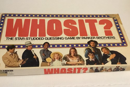 Whosit 1976 vintage? Gioco da tavolo Parker Brothers - Foto 10 di 12
