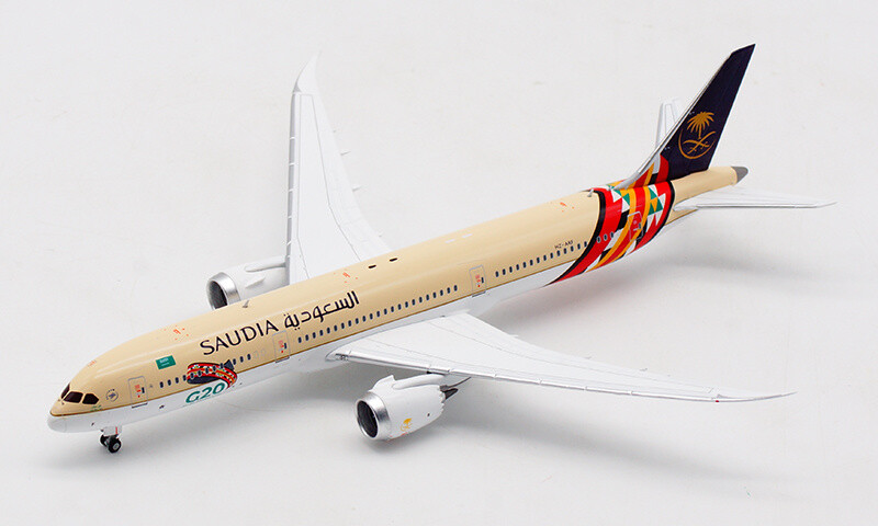 JC Wings 1:400 サウディア B787-9 HZ-ARF G20 JC Wings Saudi Arabian Airlines for G20 2020 B787-9 HZ-ARF