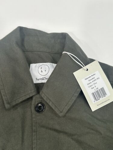 Form And Thread Men’s Nebraska Atelier Overshirt In Green Sz Small NWT - Picture 2 of 3