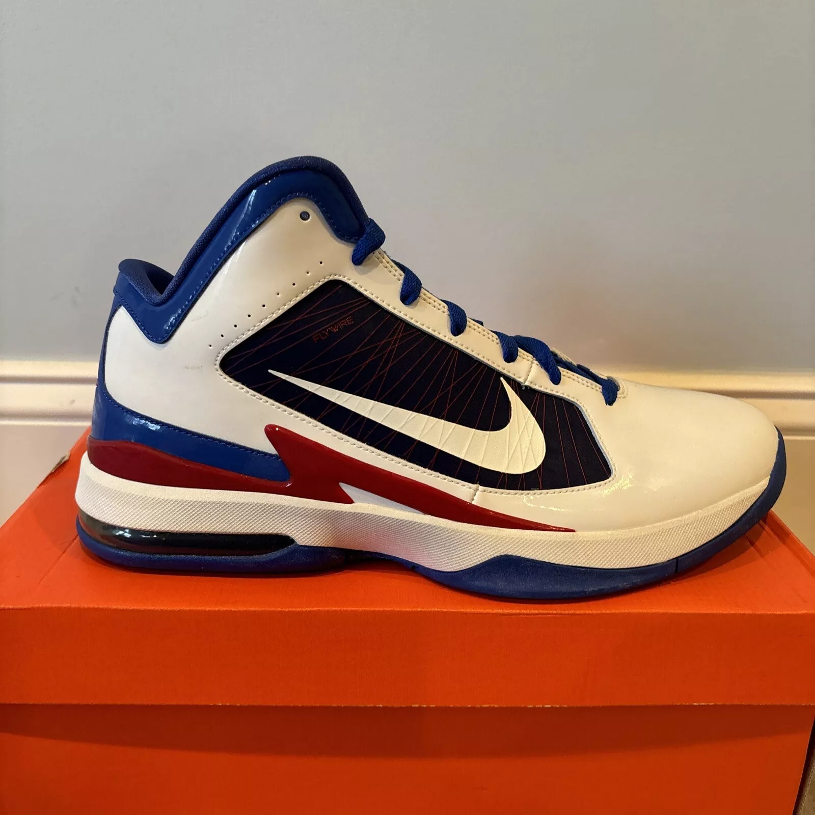 NIKE AIR MAX HYPERFLY SUPREME TAILLE 12 PE BEN GORDON PISTONS NBA FLYWIRE DS RARE OG