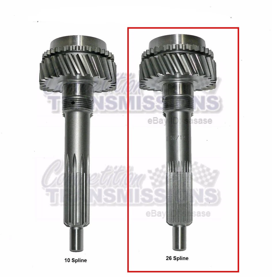 Kit de reconstrução M22 Muncie com controles deslizantes de conjunto de engrenagens e mais 26 entradas de spline relação 2,20 - Imagem 2 de 4