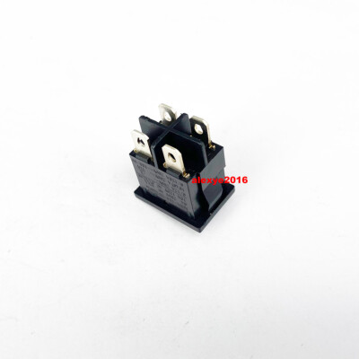 ZX KCD1-104-201 Switch 4 Pins ON-OFF Maintained 2 Positions Black