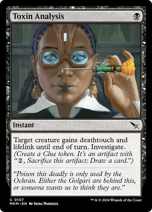 TOXIN ANALYSIS x4 mtg NM-M Murders at Karlov Manor 4 Common