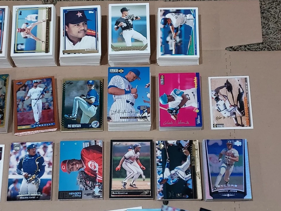 Lot of 1100+ Baseball Card Inserts 1990-2000 No Duplicates Topps Gold U D Encore - Image 4 of 4