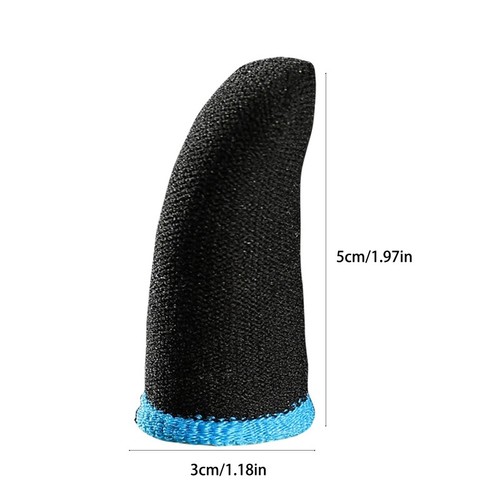 Finger Cover Breathable Game Controller Finger Sleeve For Pubg Sweat Proof - Picture 8 of 8