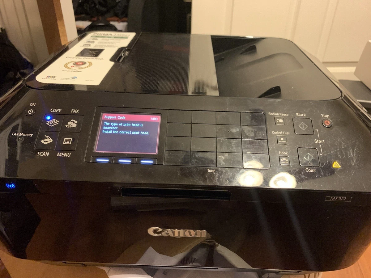 Canon PIXMA MX922 Wireless Printer With Exta Ink (Note:
