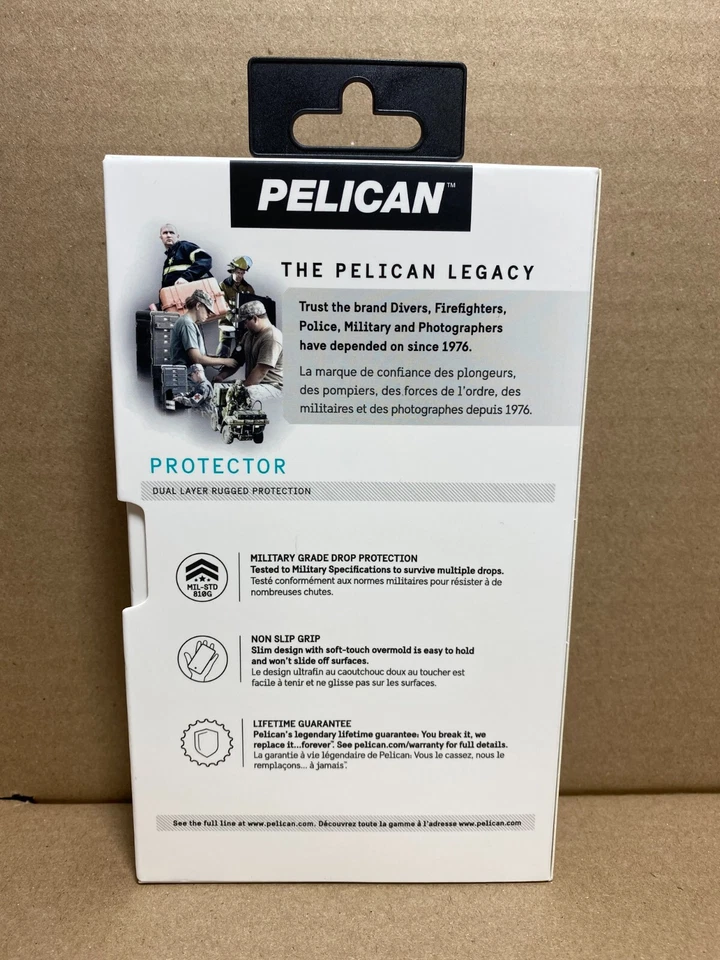 Funda Samsung Galaxy S9 Negra Gris Claro Protector Pelícano Delgada Doble Capa Foto 3 de 3