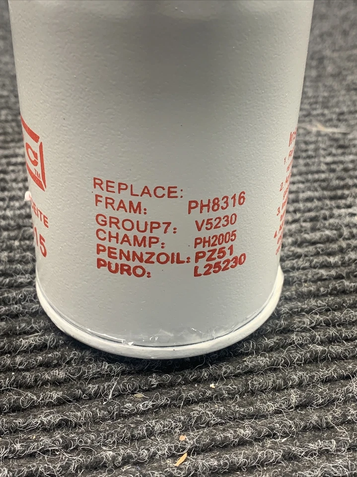 Filtro de aceite de motor PTC PO5230 - Filtro de aceite de vida estándar para Jeep Liberty 05-06 Foto 4 de 4
